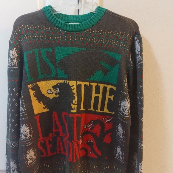 HBO Game of Throne Christmas Sweater Size Large - Picture 5 of 10